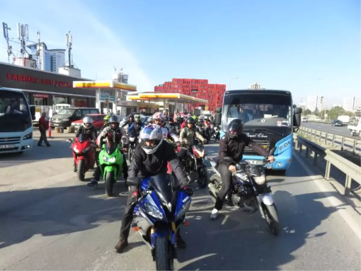 Motosikletliler "Turkstunt" İçin Toplandı