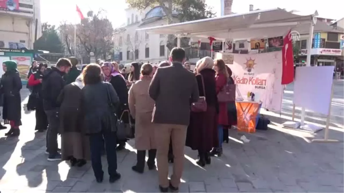 \'Şiddete Karşı Sevginin El İzi" Etkinliği