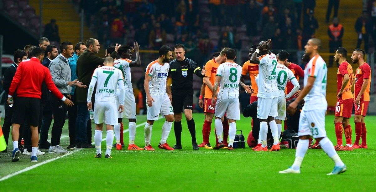 Süper Lig: Galatasaray: 2 - Aytemiz Alanyaspor: 0 (Maç Sonucu)