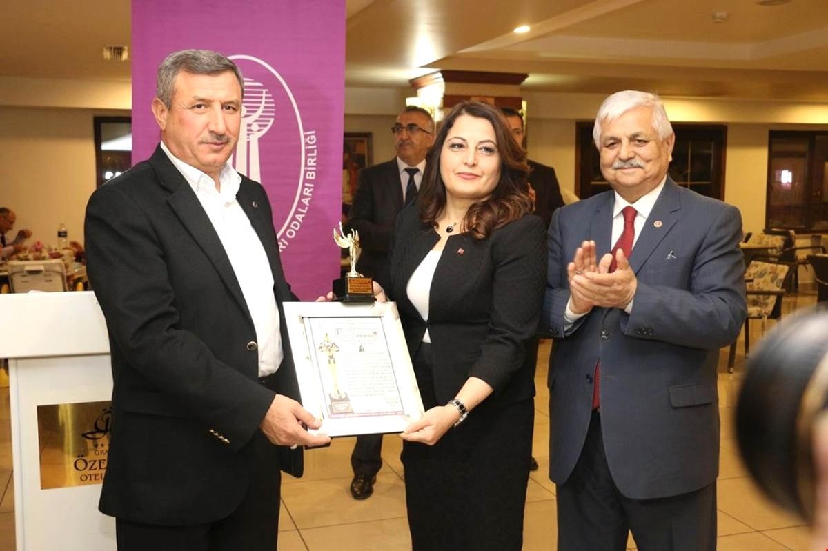 Başkan Kalkan\'a Oskar Ödülü