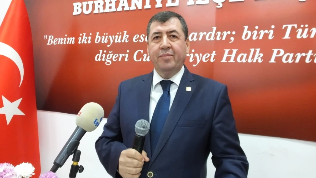 Burhaniye CHP\'de Erdil Adaylığını Açıkladı