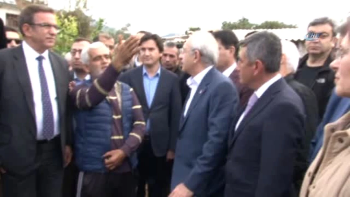 CHP Genel Başkanı Kılıçdaroğlu, Hortum Felaketi Yaşanan İlçeleri Ziyaret Etti