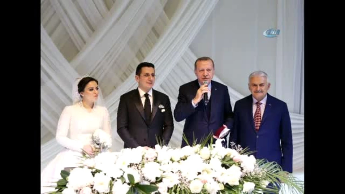 Cumhurbaşkanı Erdoğan Nikah Törenine Katıldı