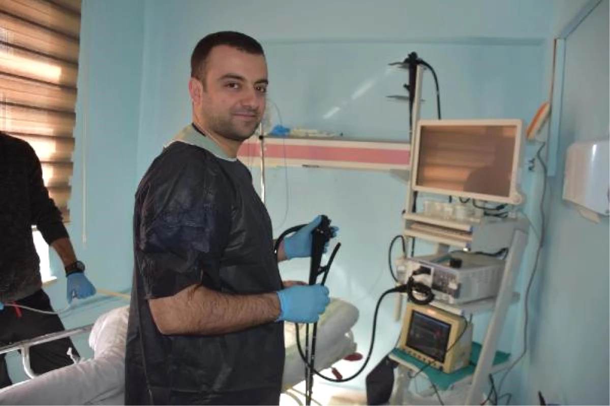 Derik Devlet Hastanesi\'nde Endoskopi Ünitesi Açıldı