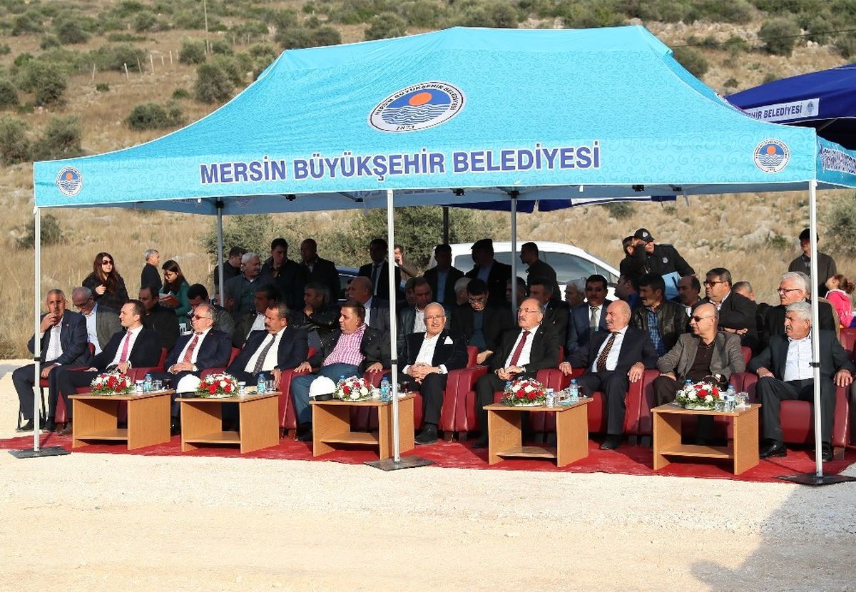 Mersin\'de Zeytin ve Salamura Tesisinin Temeli Atıldı