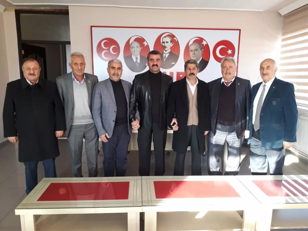 MHP İl Başkanı Avşar\'a Hayırlı Olsun Ziyaretleri Sürüyor