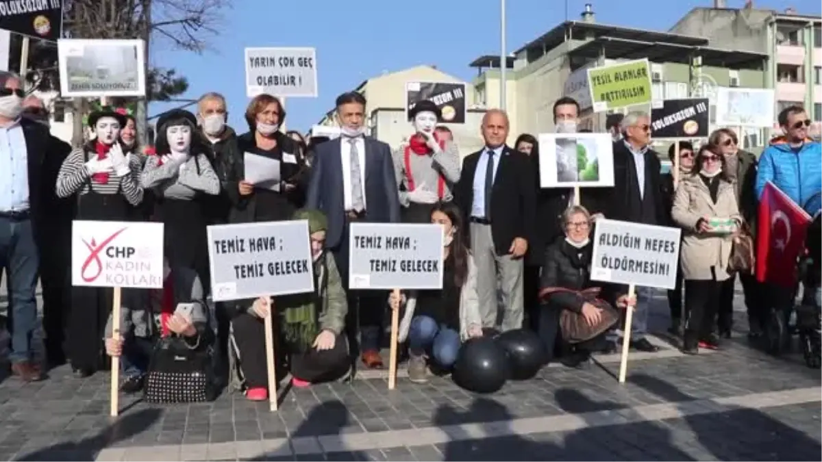 Pandomimle Hava Kirliliğine Dikkati Çektiler - Düzce