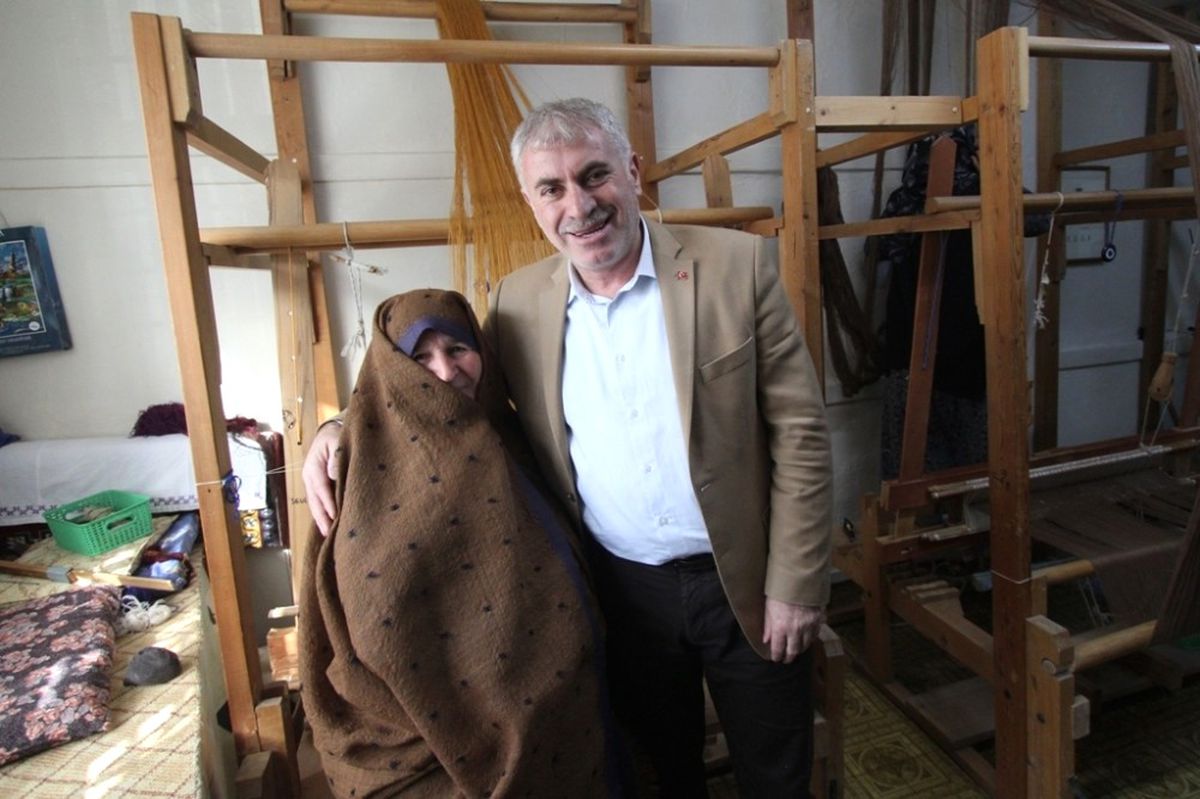Başkan Memiş, Ehram Atölyesini Ziyaret Etti