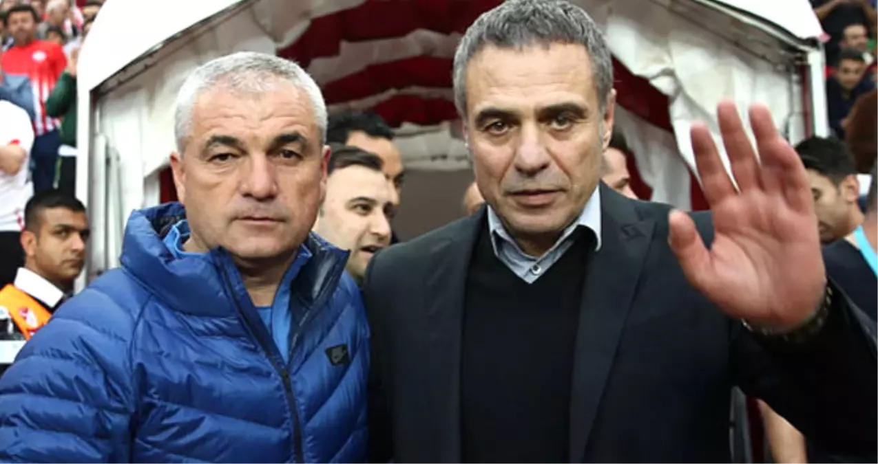 Trabzonspor\'da Rıza Çalımbay, Ersun Yanal\'ı Solladı