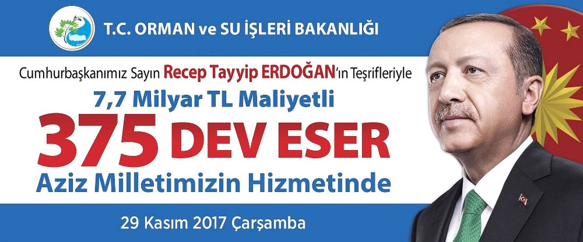 Cumhurbaşkanı Erdoğan\'ın Hizmete Alacağı Eserlerden Samsun da Payını Alacak