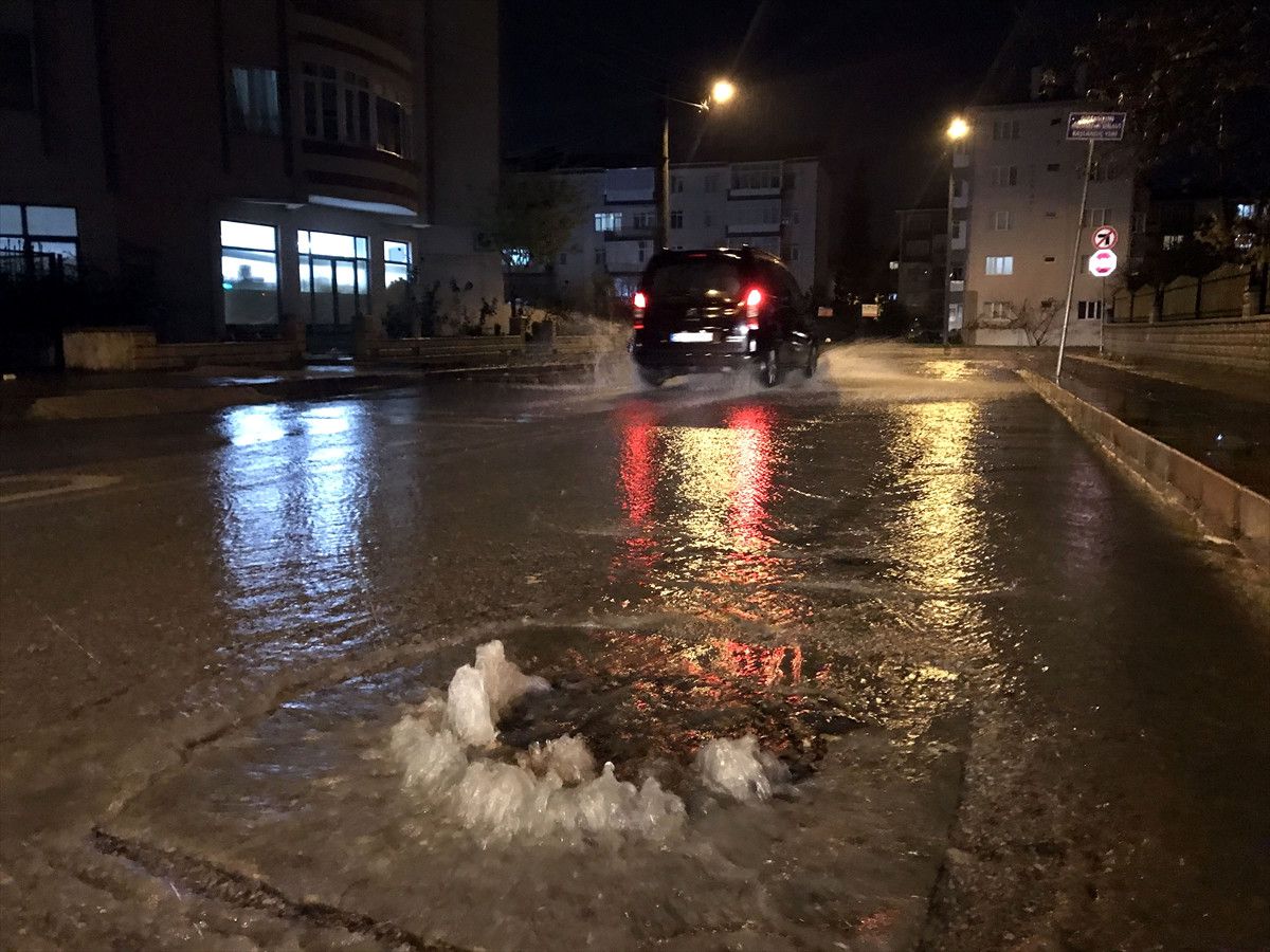 Edirne\'de Etkili Sağanak