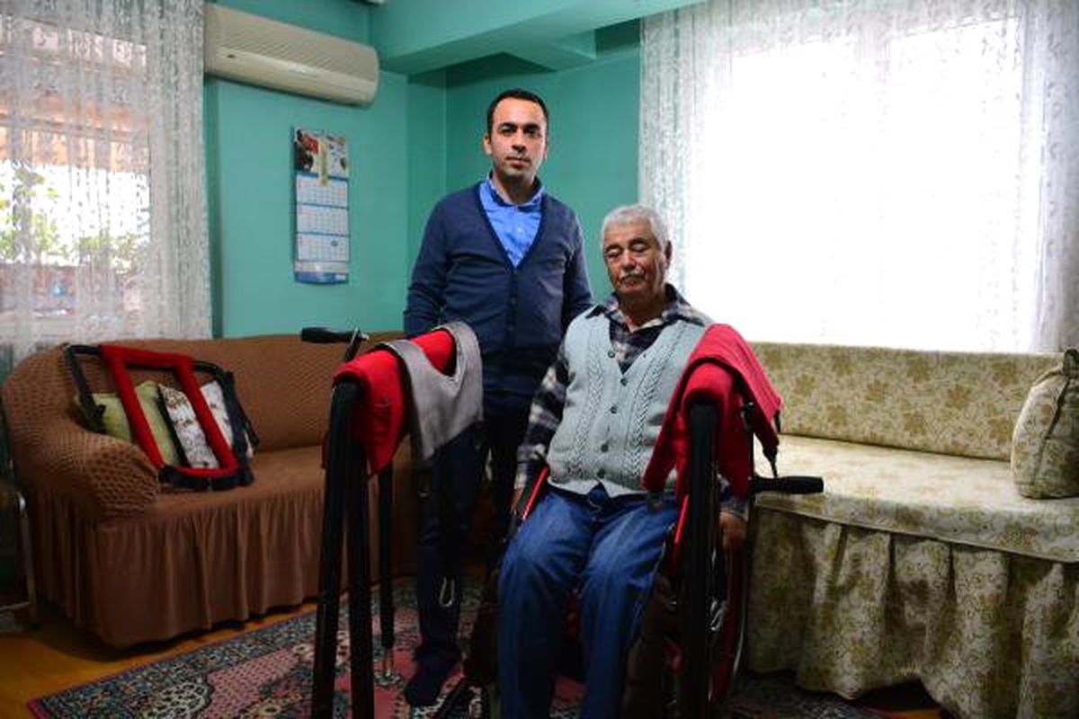 Engelli Kayınpederi İçin Transfer Lifti Yaptı