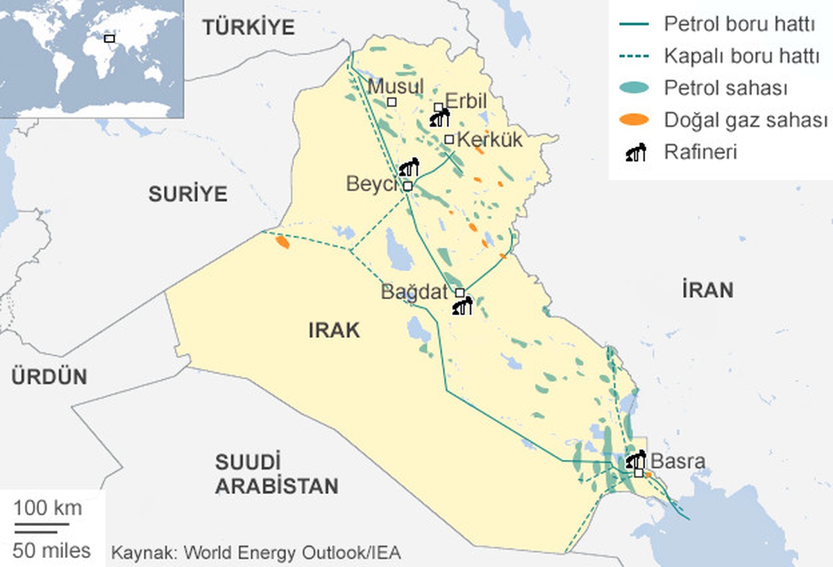 Irak Hükümetinden Kerkük Petrolü İçin Yeni Strateji