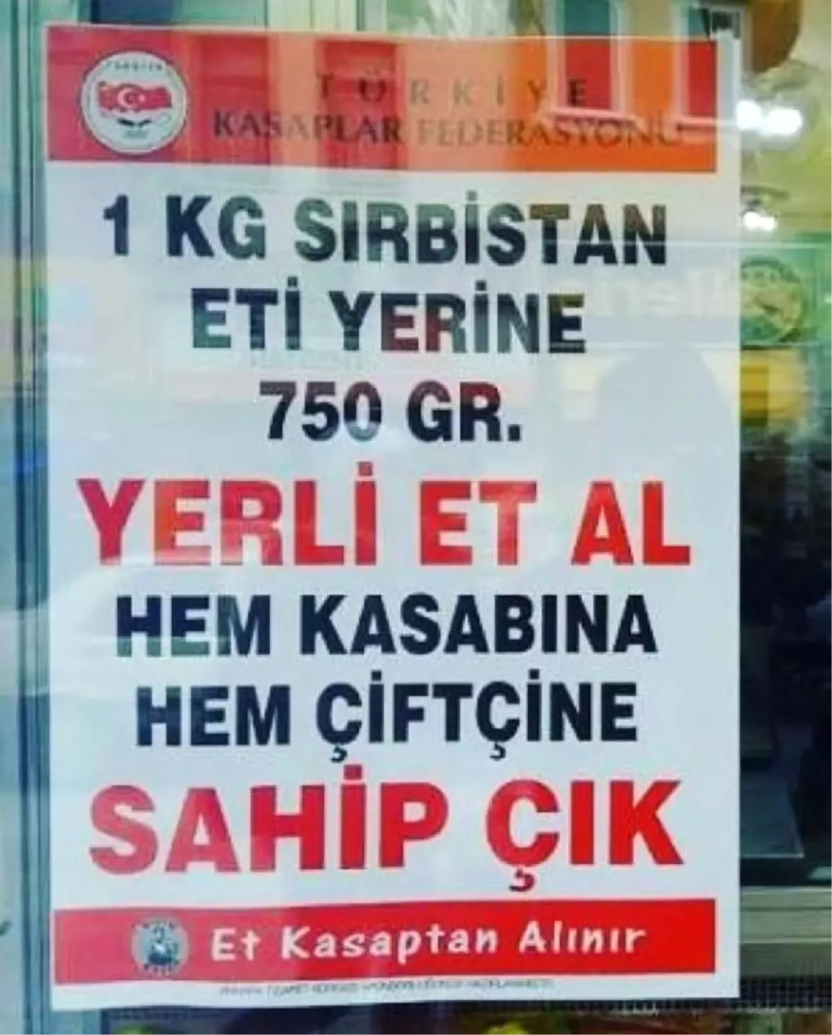 İthal Ete Karşı, Yerli Et Kampanyası