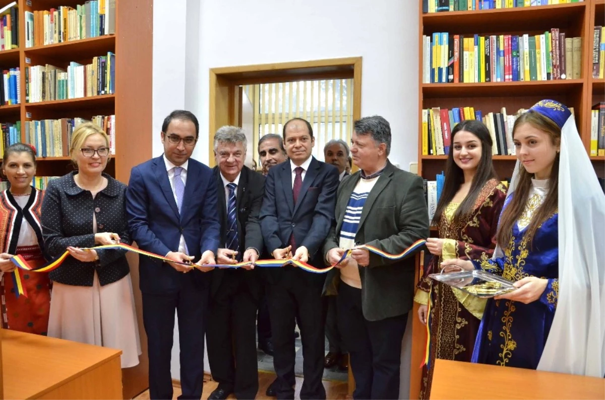 Romanya Ovidius Üniversitesi\'nde \'Ordinaryüs Prof. Dr. Cahit Arf Kütüphanesi\' Hizmete Açıldı