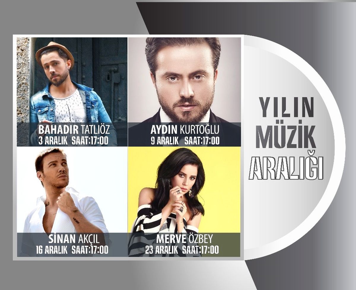 Ünlü Pop Şarkıcıları Samsunlular ile Buluşacak