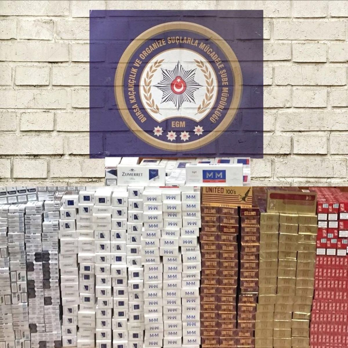 Bursa\'da Kaçak Sigara Operasyonu