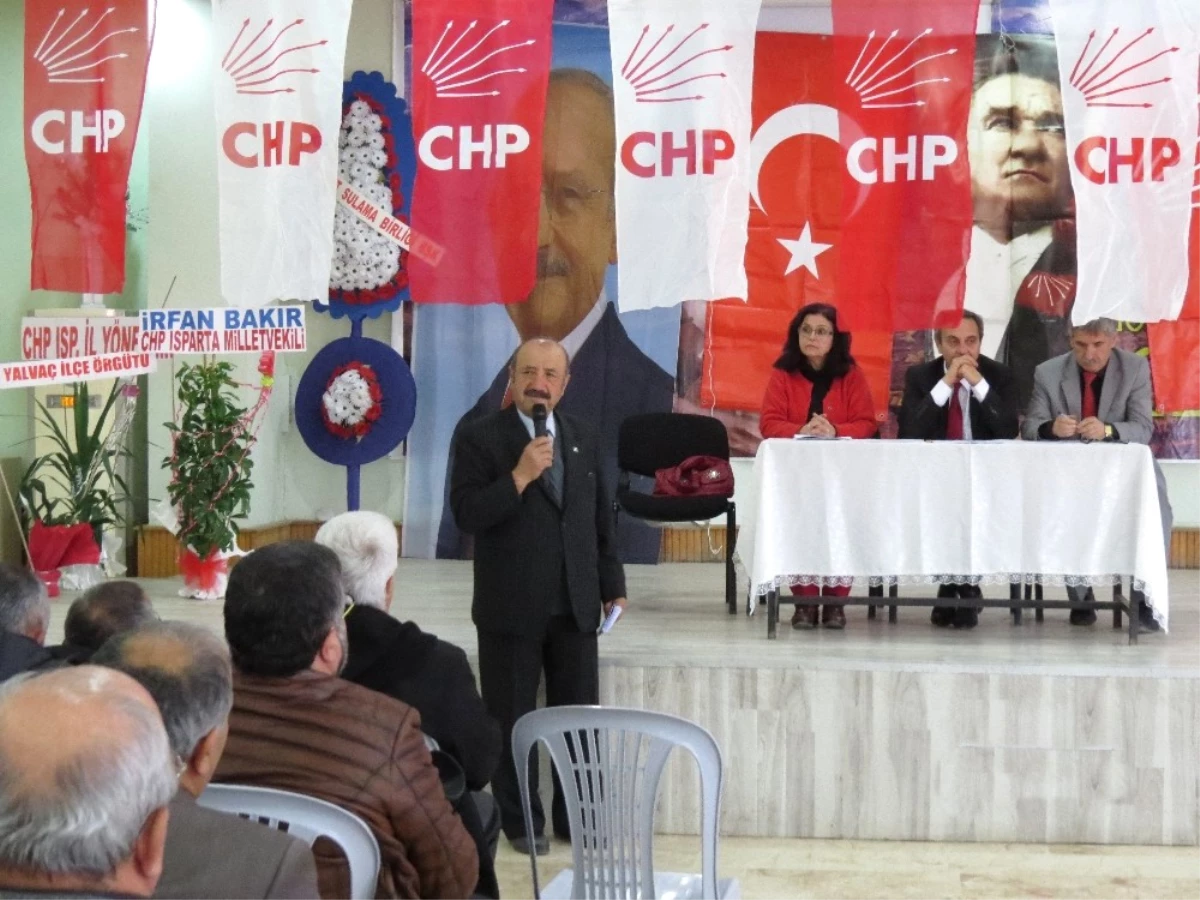 CHP Gelendost İlçe Başkanı Dereli Güven Tazeledi