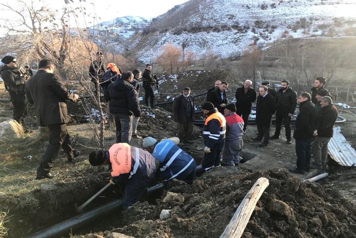 Hakkari Belediyesinden İçme Suyu Çalışması