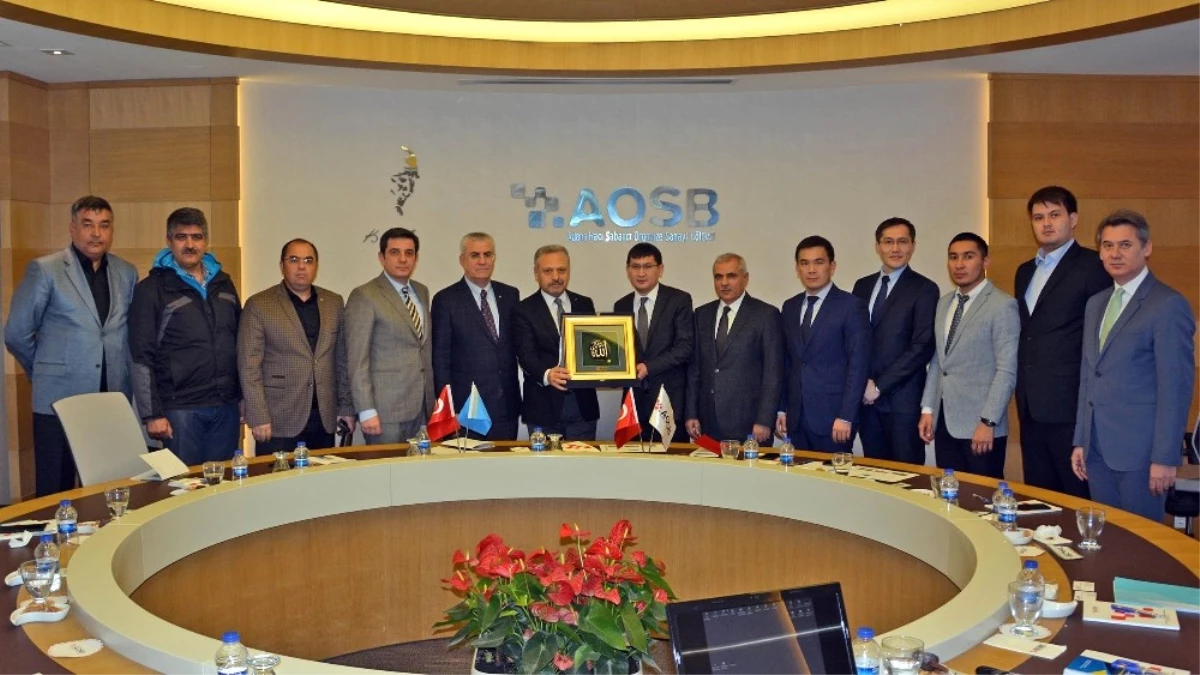 Kazakistanlı İş Adamları, Yatırımcıya Sunulan Avantajları İnceledi