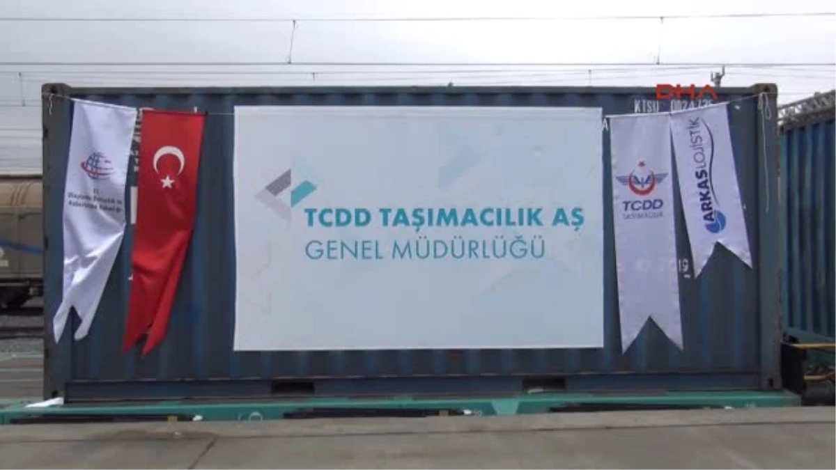 Mersin Demir İpek Yolu\'na Türkiye\'den Giden İlk Tren Uğurlandı