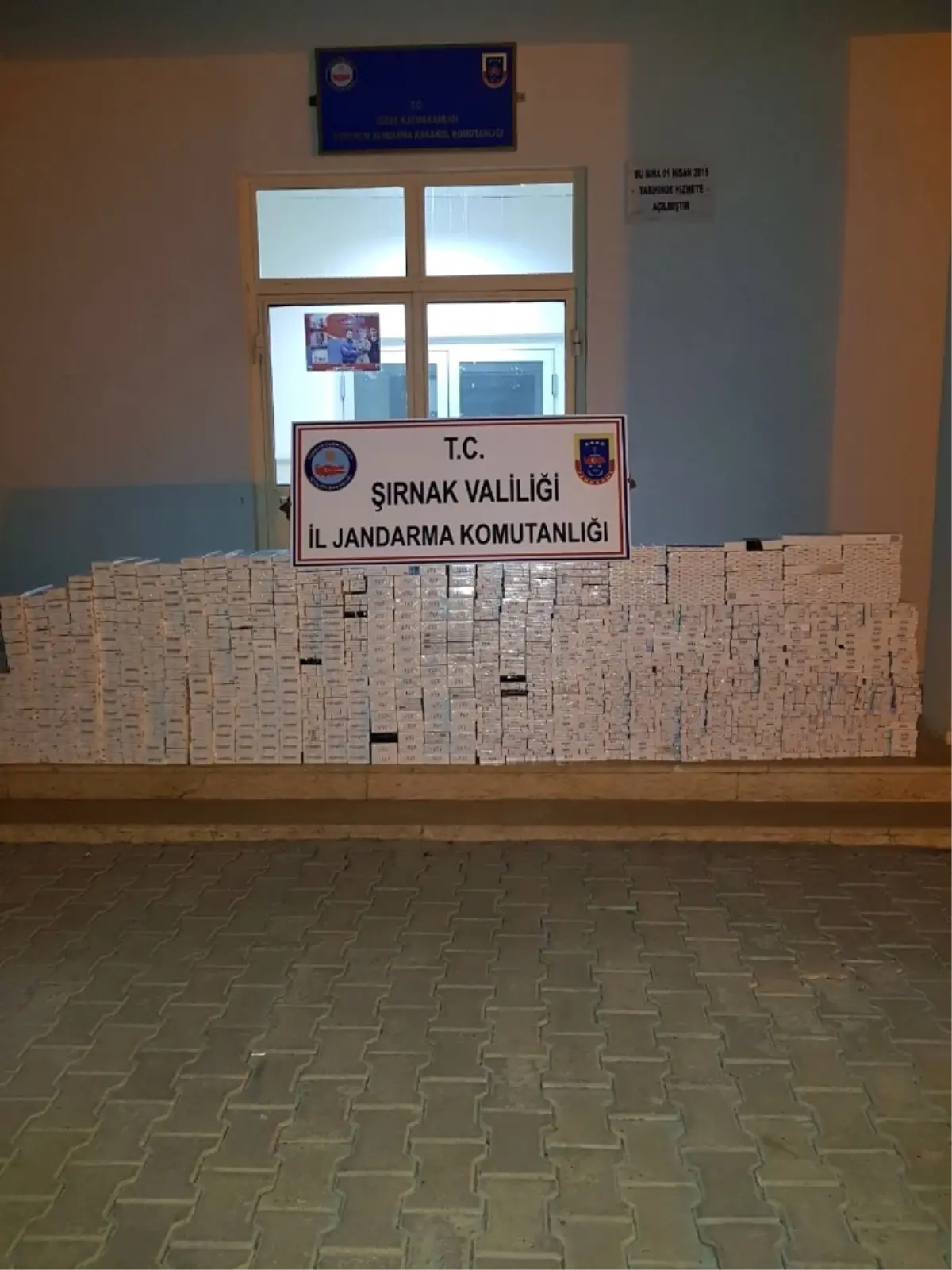 Şırnak\'ta 8 Bin 320 Paket Gümrük Kaçağı Sigara Ele Geçirildi