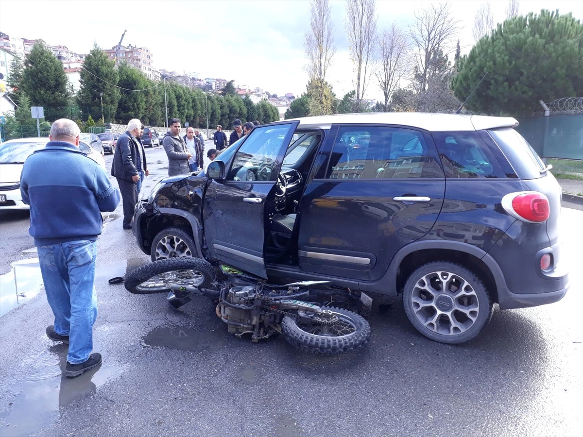 Zonguldak\'ta Trafik Kazası: 1 Yaralı
