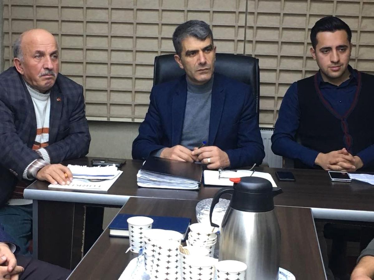 AK Parti Merkez İlçe Başkanlığı Yönetim Kurulu Toplandı