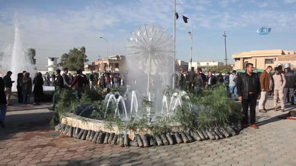 Deaş\'tan Temizlenen Kerkük\'e 20 Bin Fidan Dikildi