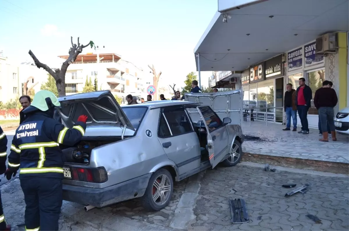 Didim\'de Trafik Kazası: 1 Ağır Yaralı