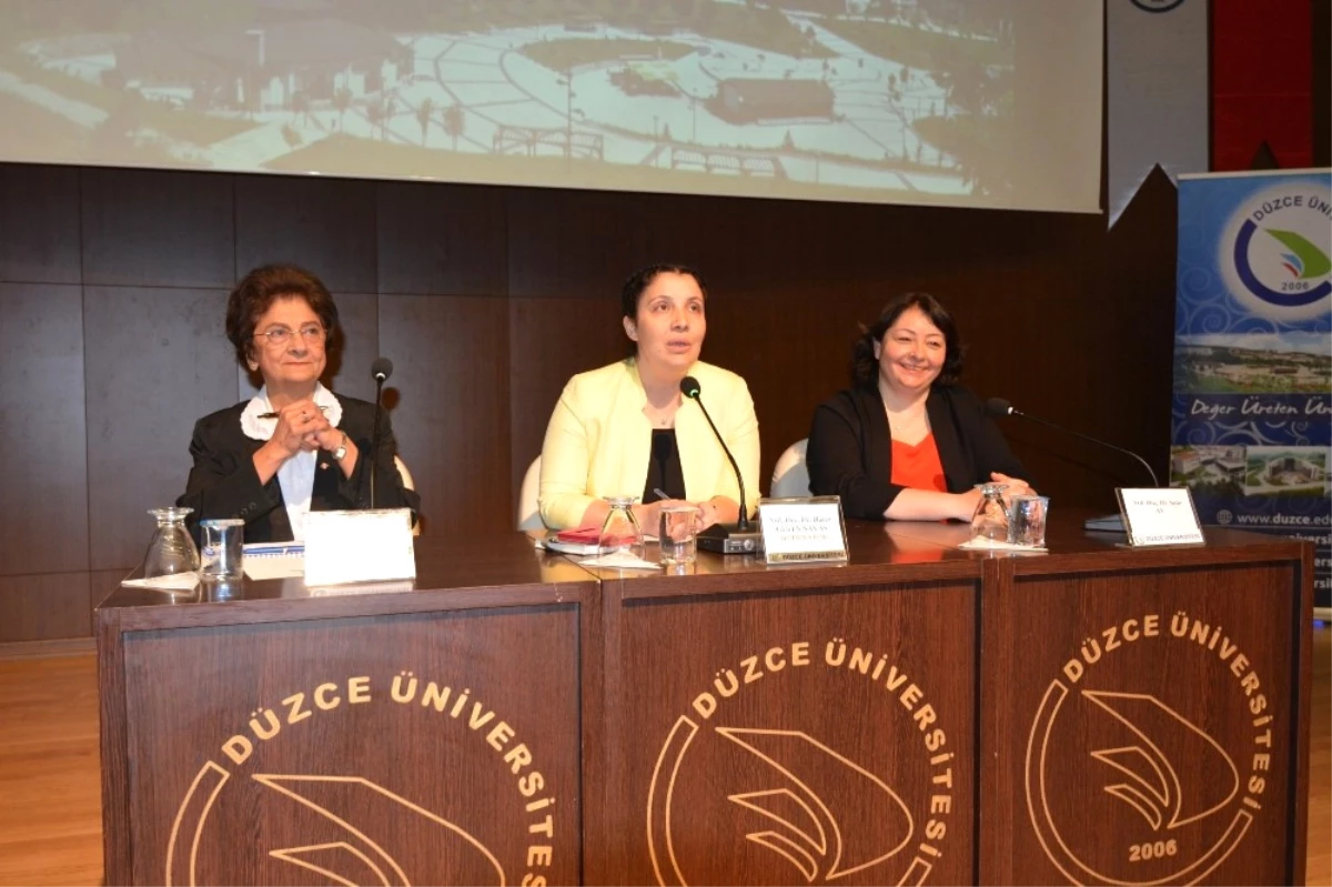 Düzce Üniversitesi\'nde "Toplumsal Cinsiyet" Başlıklı Konferans Düzenlendi