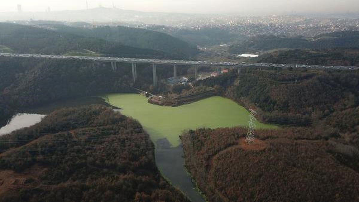 Elmalı Barajı Su Tutmaya Başladı