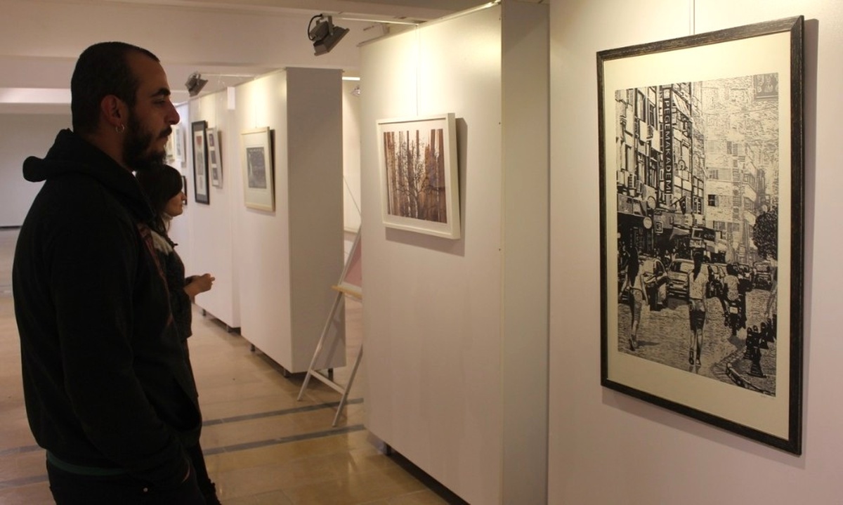 Esogü Sanat ve Tasarım Fakültesi\'nde Baskı Resim Sergisi Açıldı