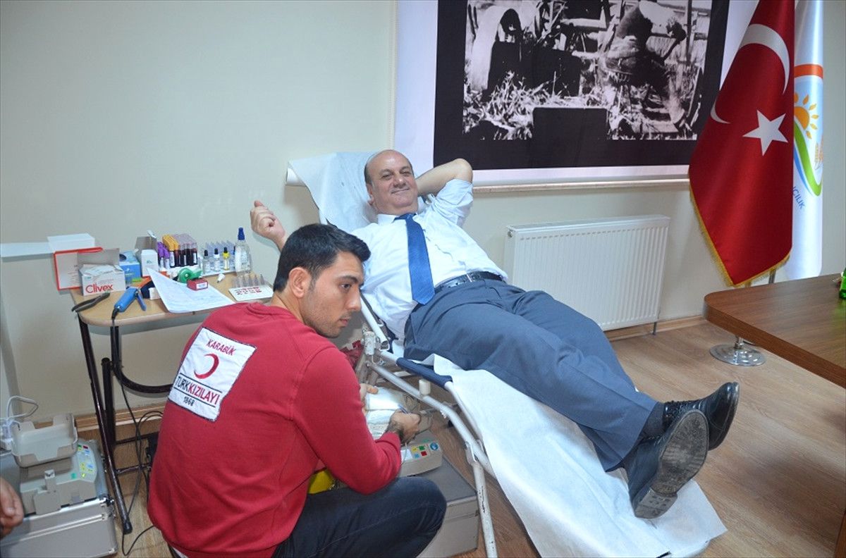 Gıda Tarım ve Hayvancılık İl Müdürlüğünde Kan Bağışı