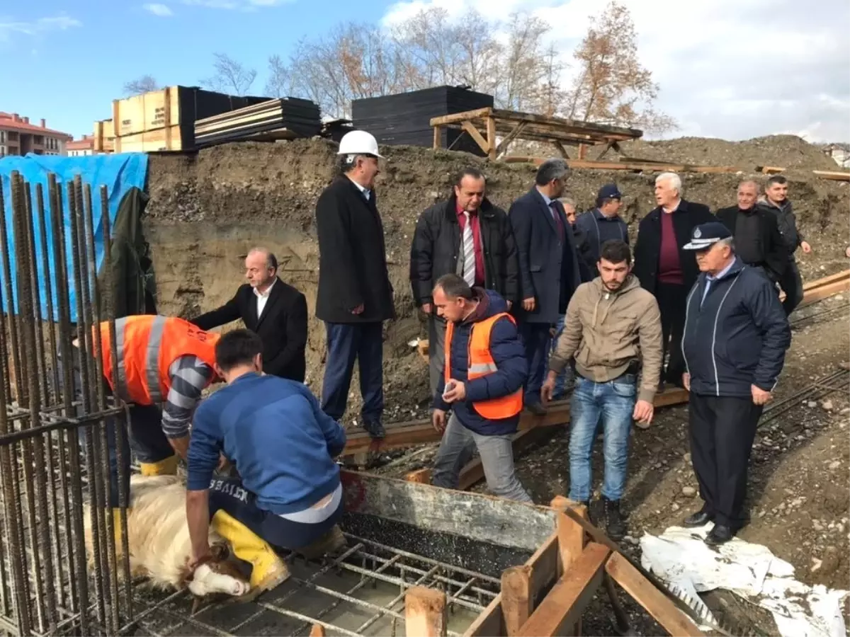 Gökçebey\'de 20 Yataklı Hastanenin Temel Atma Töreni Gerçekleştirildi