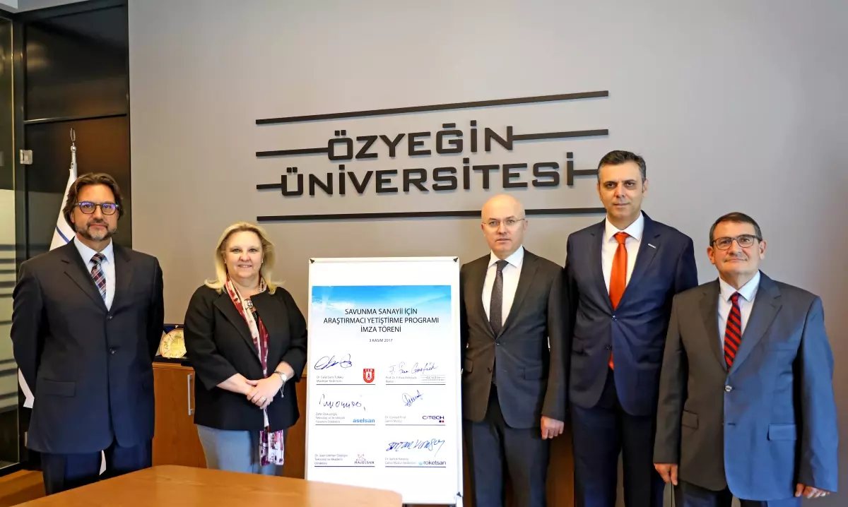 Özyeğin Üniversitesi Savunma Sanayii İçin Araştırmacı Yetiştirecek