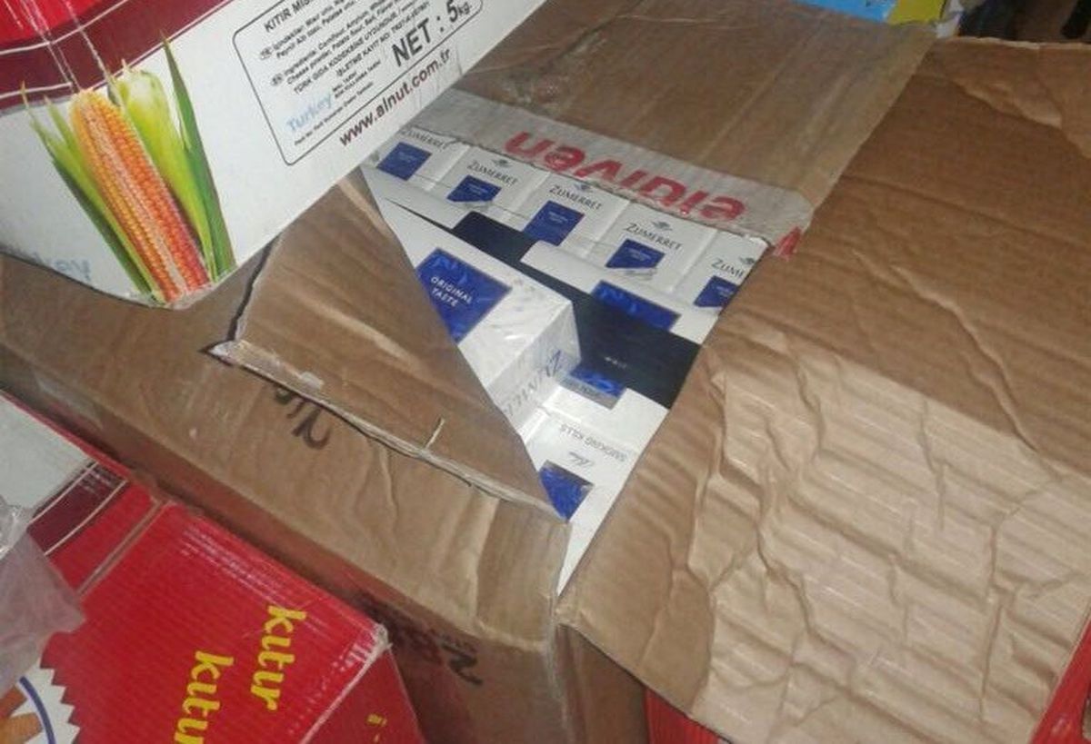 Şanlıurfa\'da 7 Bin 710 Paket Kaçak Sigara Ele Geçirildi