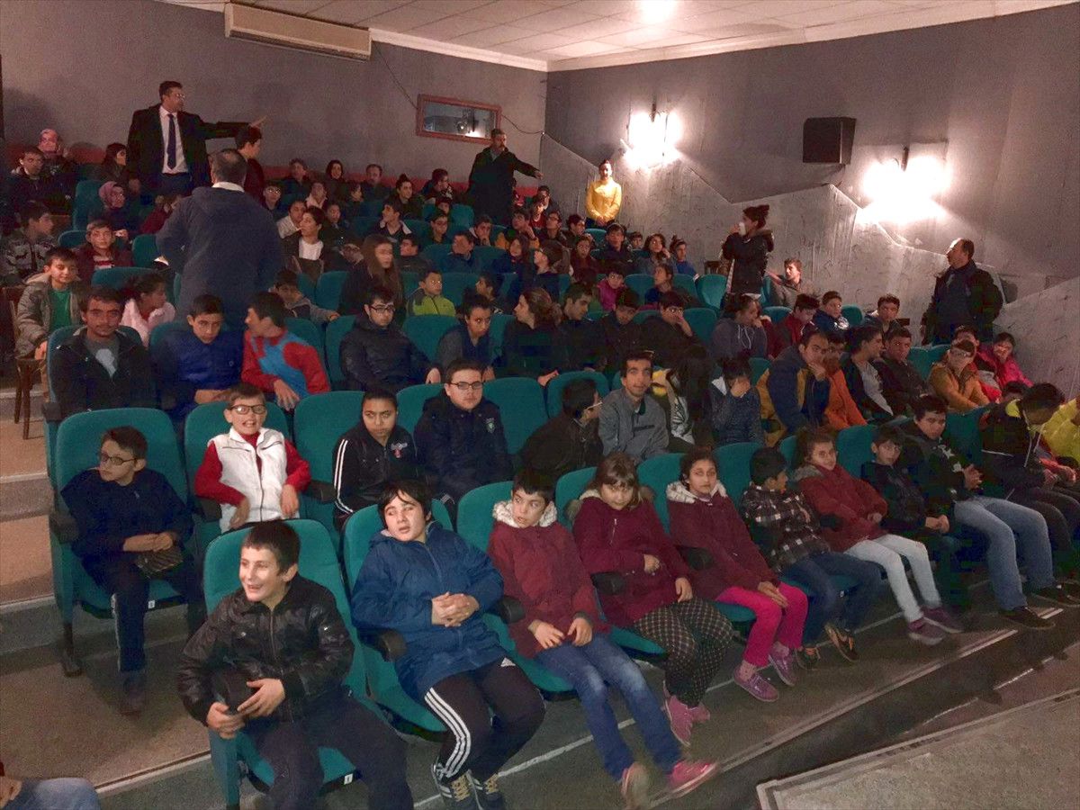 Sinop\'ta Özel Öğrenciler Sinemayla Buluştu