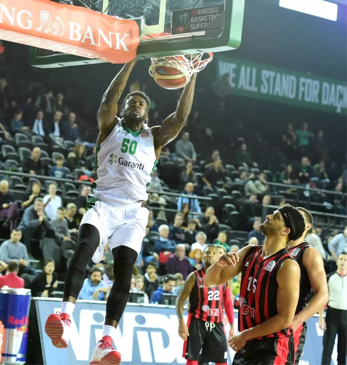 Tahincioğlu Basketbol Süper Ligi: Darüşşafaka Basketbol: 90 - Eskişehir Basket: 83