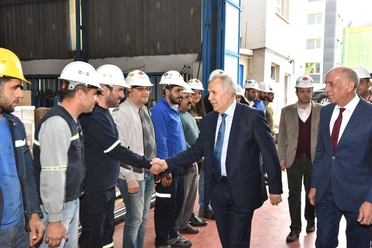Vali Ata, İskenderun Osb\'de İncelemelerde Bulundu