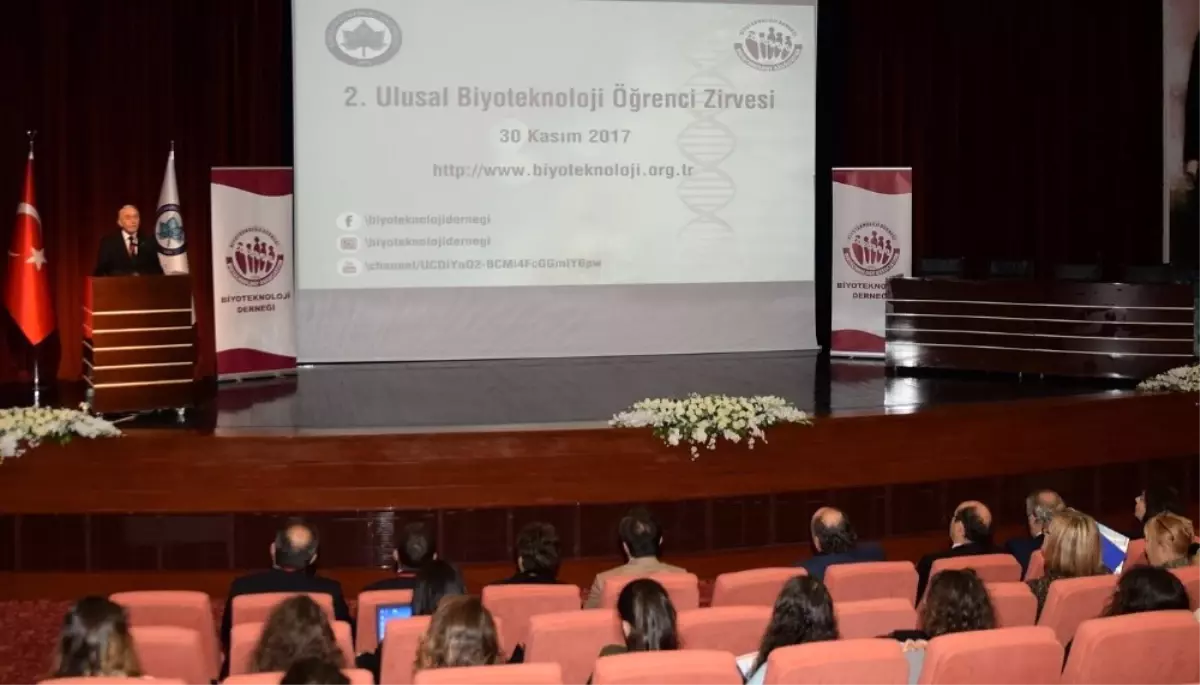 2. Ulusal Biyoteknoloji Öğrenci Zirvesi Esogü\'de Gerçekleşti