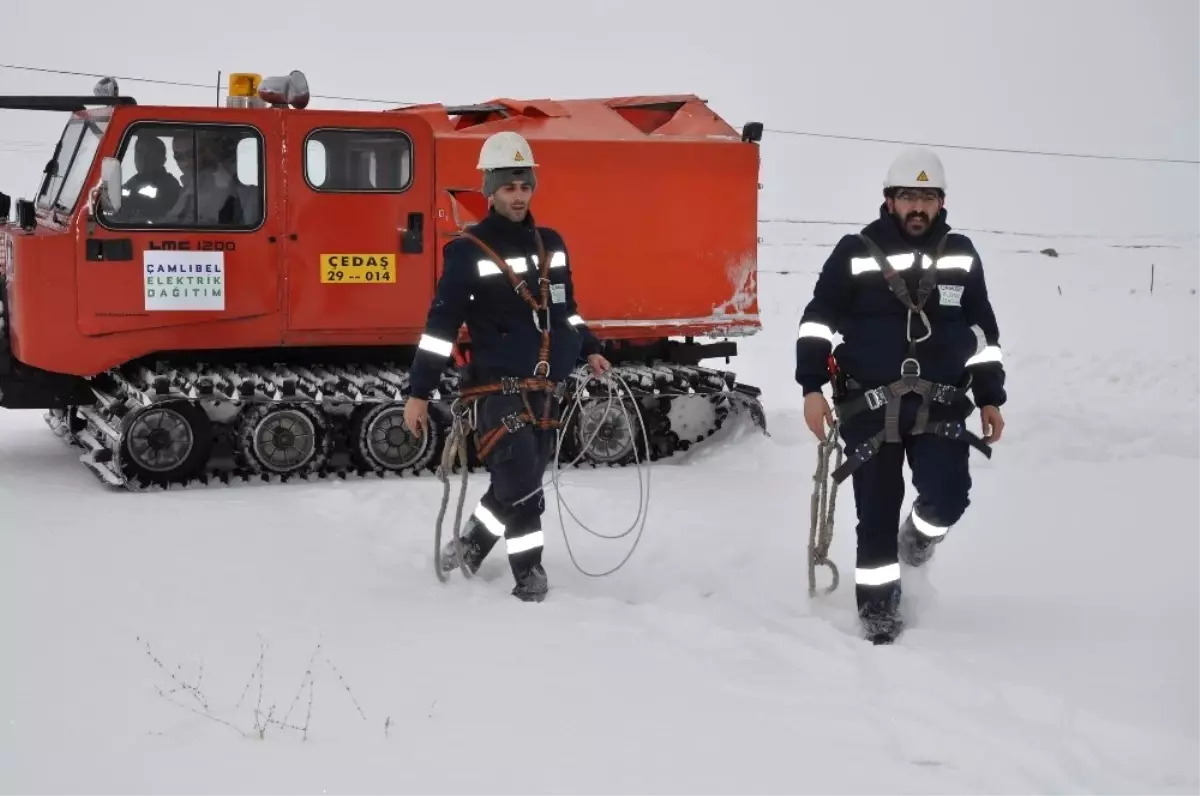 Çedaş, \'Enerji Timleri\' ile Kışa Hazır