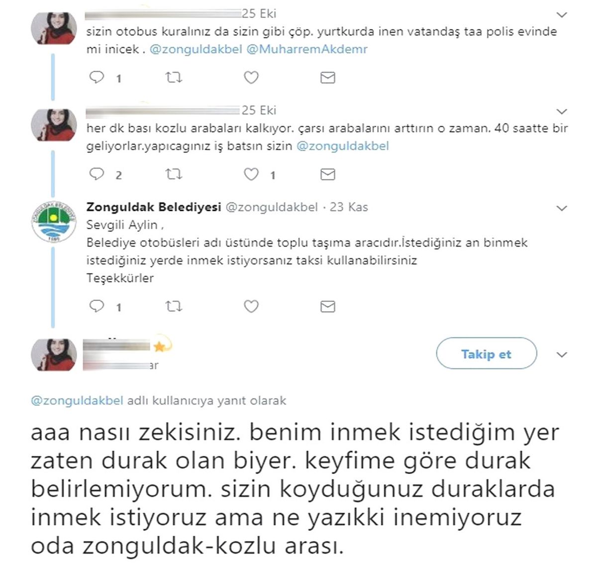 CHP\'li Belediyeden Öğrenciye Şok Cevap
