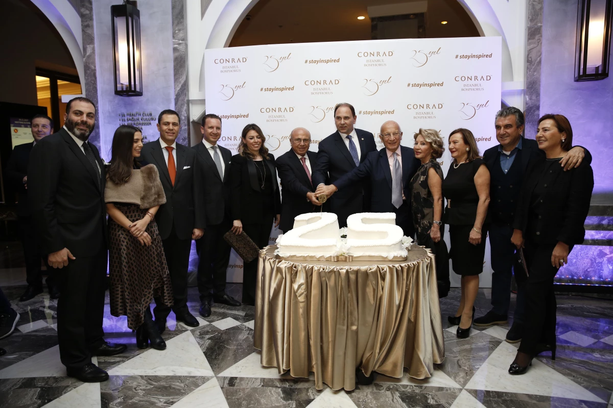 Conrad İstanbul Bosphorus 25. Yılını Coşkuyla Kutladı