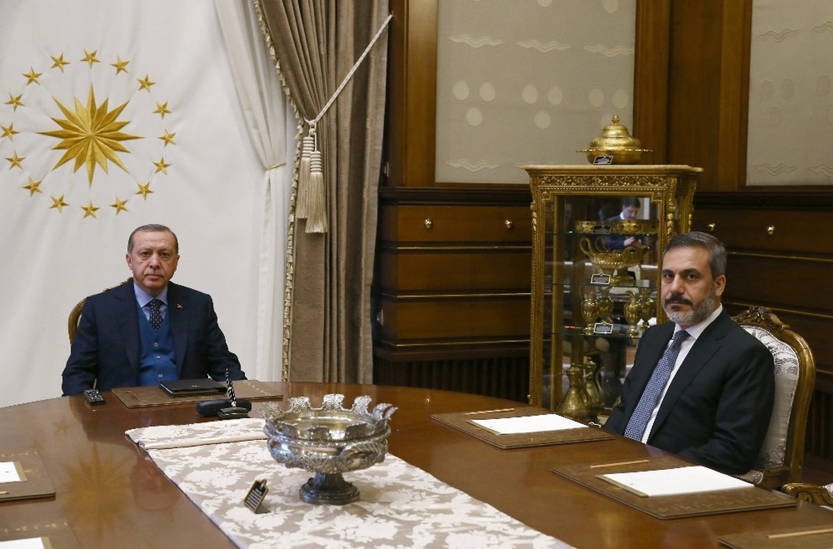 Cumhurbaşkanı Erdoğan, MİT Müsteşarı Fidan\'ı Kabul Etti