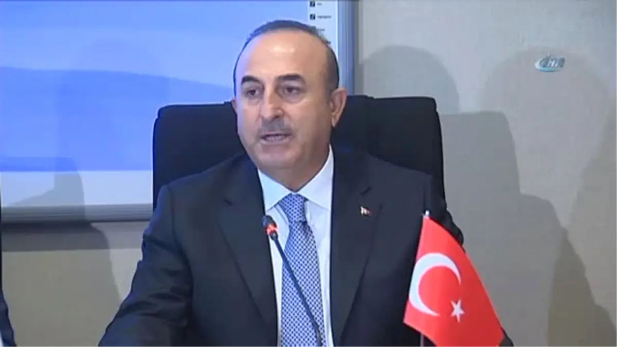 Dışişleri Bakanı Mevlüt Çavuşoğlu: "Afrin veya Başka Bir Bölgeden Türkiye\'ye Yönelik Tehdit Geldiği...