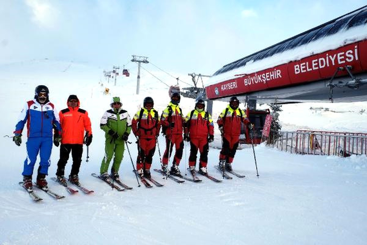 Erciyes\'te Kayak Sezonu Erken Açıldı