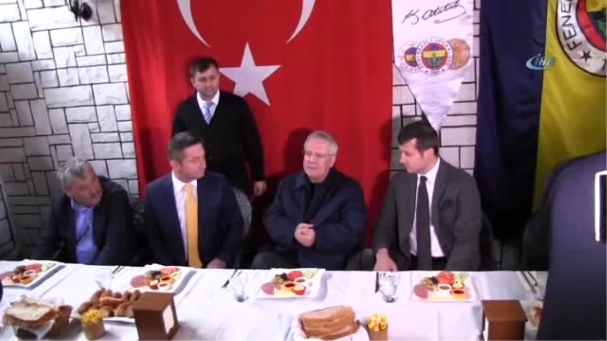 Fenerbahçe Başkanı Aziz Yıldırım Tekirdağ\'da