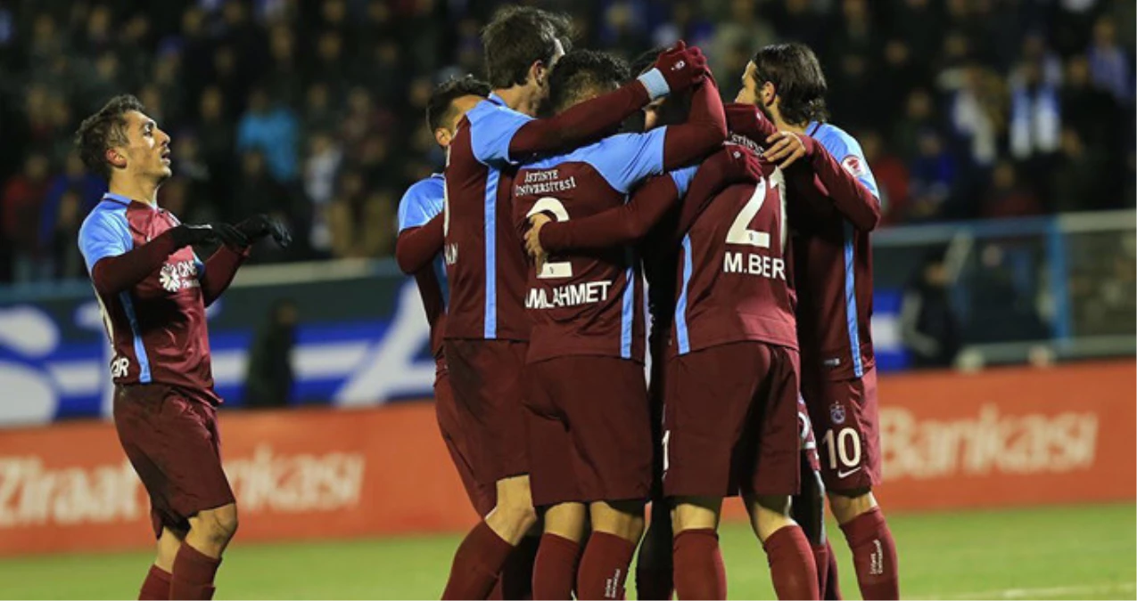 Trabzonspor Deplasmanda Erzurumspor\'u 4-0 Yendi