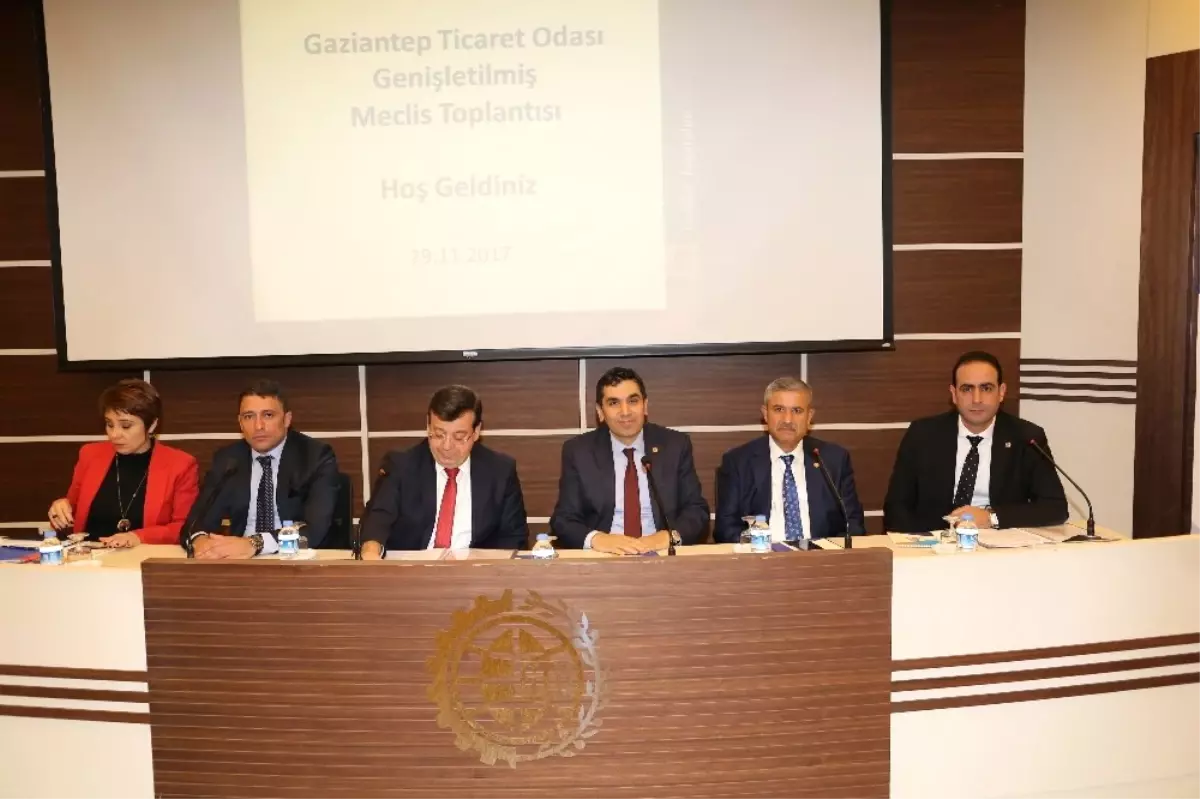 Gaziantep Ticaret Odası\'nın Kasım Ayı Olağan Meclis Toplantısı